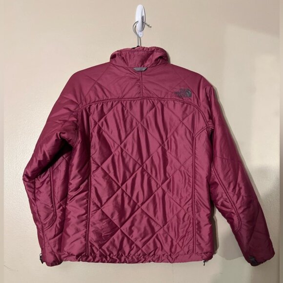 The North Face 3in1 Hooded Insulated Ski Jacket Pink/Black/Gray Size Small - Picture 6 of 8